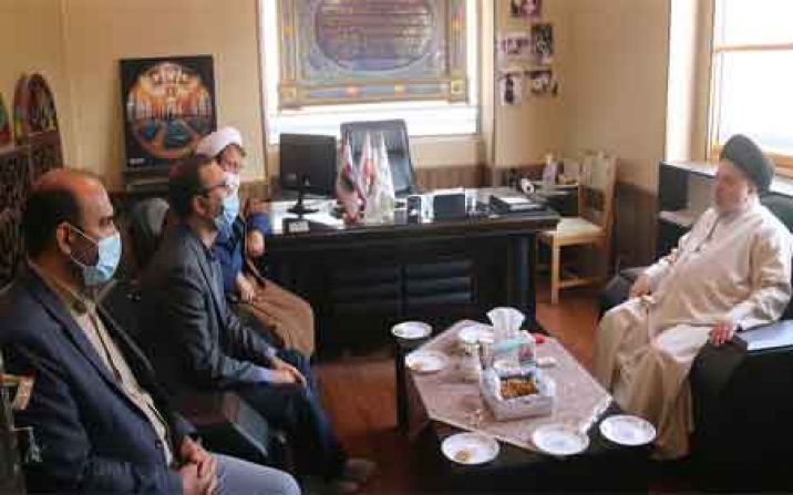 دیدار مدیر کل بهزیستی قم باحجه الاسلام شهرستانی دیدار مدیر کل بهزیستی قم باحجه الاسلام شهرستانی